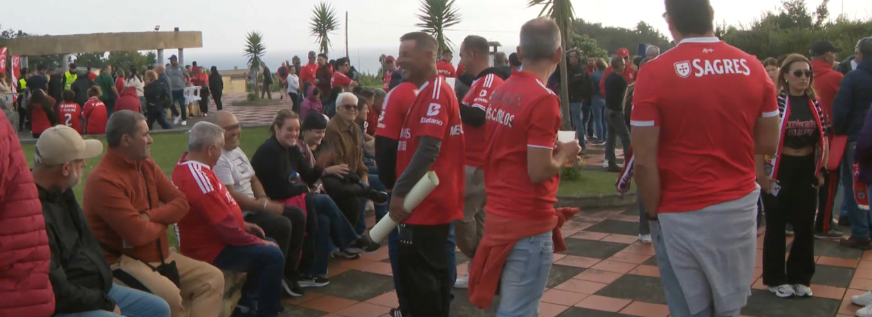 Imagem de Jogo Santa Clara vs Benfica contou a maior enchente até agora