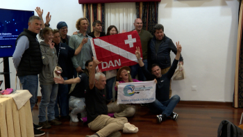 DAN Europe realiza estudo internacional sobre segurança no mergulho durante evento na Graciosa