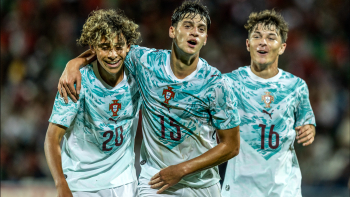 Seleção de Portugal sub-21 goleou Gilbraltar por 4-0 no Estádio de São Miguel
