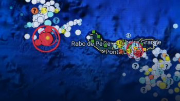 Quase uma centena de réplicas de baixa magnitude registadas na sequência do sismo das 18h07 de ontem