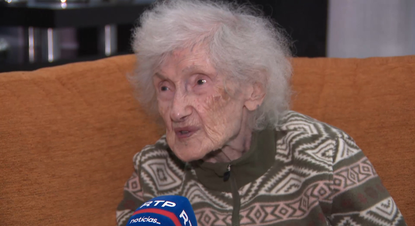 Imagem de 110 anos de vida: Idalina Moniz é a 2ª pessoa mais idosa do país