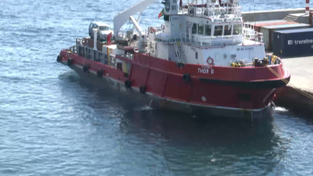 Navio Thor B retoma atividade operacional esta sexta-feira